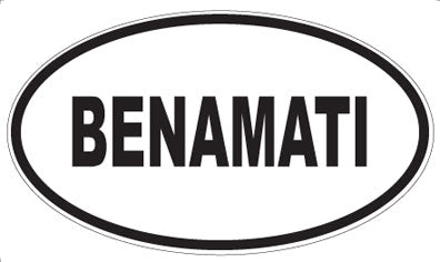 BENAMATI - Oval Magnet
