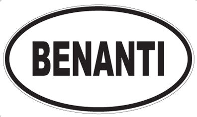 BENANTI - Oval Magnet