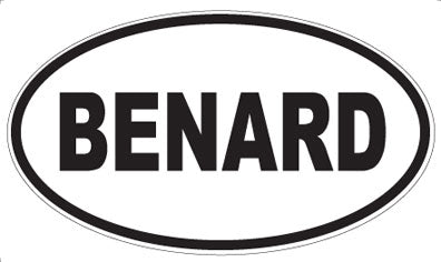 BENARD - Oval Magnet