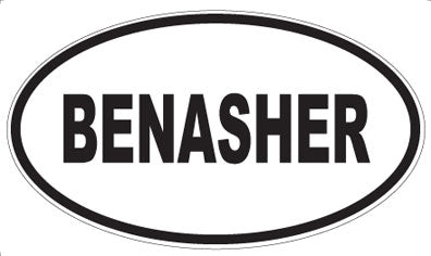 BENASHER - Oval Magnet
