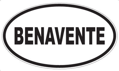 BENAVENTE - Oval Magnet
