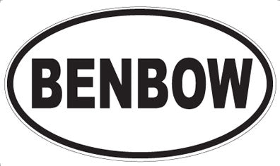 BENBOW - Oval Magnet