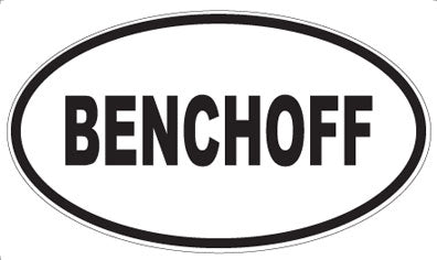 BENCHOFF - Oval Magnet