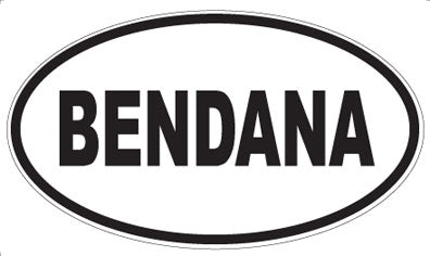 BENDANA - Oval Magnet