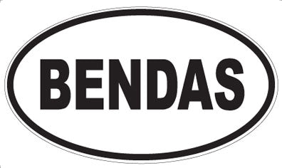 BENDAS - Oval Magnet