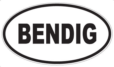 BENDIG - Oval Magnet