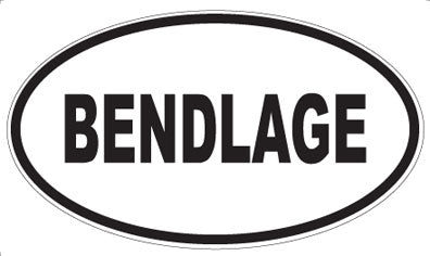 BENDLAGE - Oval Magnet
