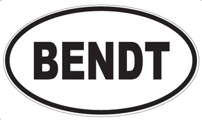 BENDT - Oval Magnet
