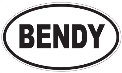 BENDY - Oval Magnet