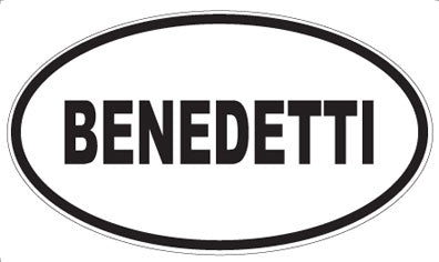 BENEDETTI - Oval Magnet