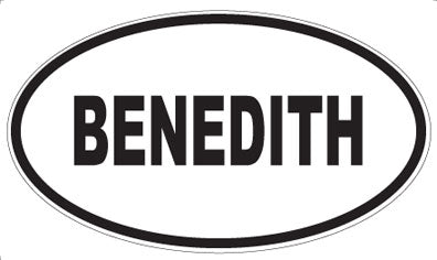 BENEDITH - Oval Magnet