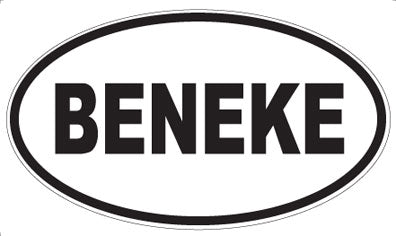 BENEKE - Oval Magnet