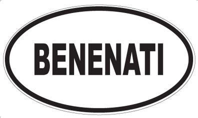 BENENATI - Oval Magnet
