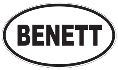 BENETT - Oval Magnet