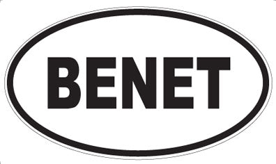 BENET - Oval Magnet
