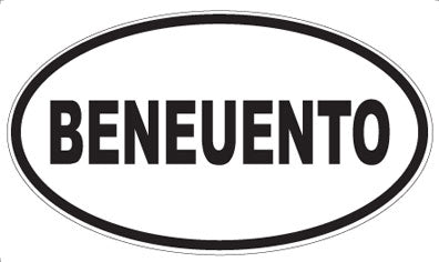 BENEUENTO - Oval Magnet