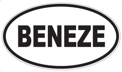 BENEZE - Oval Magnet