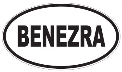 BENEZRA - Oval Magnet