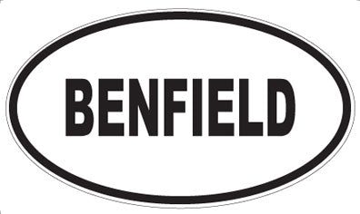 BENFIELD - Oval Magnet