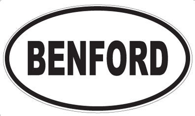 BENFORD - Oval Magnet
