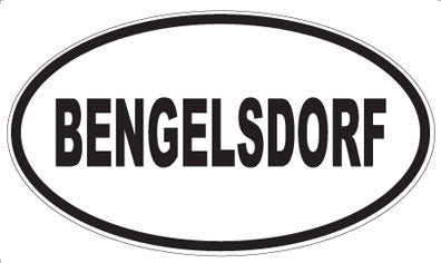BENGELSDORF - Oval Magnet