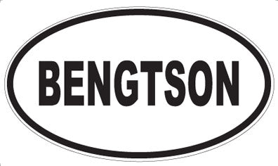 BENGTSON - Oval Magnet
