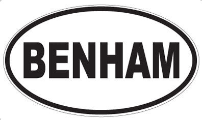 BENHAM - Oval Magnet