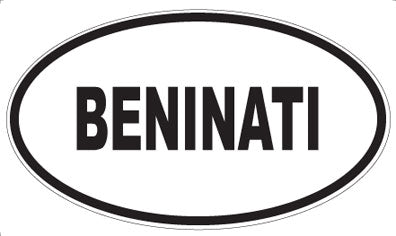 BENINATI - Oval Magnet