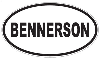 BENNERSON - Oval Magnet