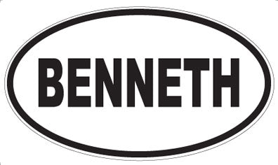 BENNETH - Oval Magnet