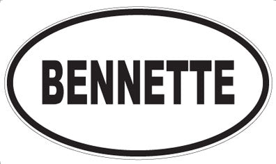 BENNETTE - Oval Magnet