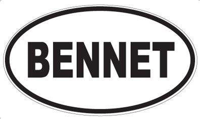 BENNET - Oval Magnet