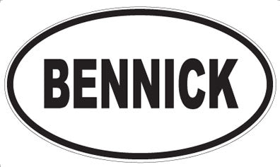 BENNICK - Oval Magnet