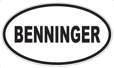 BENNINGER - Oval Magnet