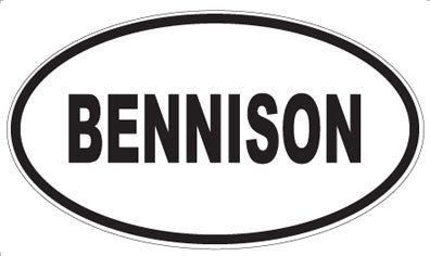 BENNISON - Oval Magnet