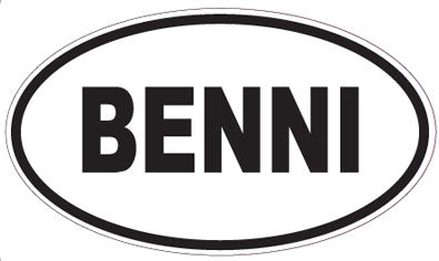 BENNI - Oval Magnet