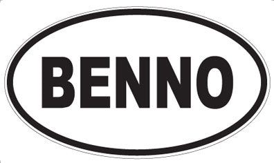 BENNO - Oval Magnet