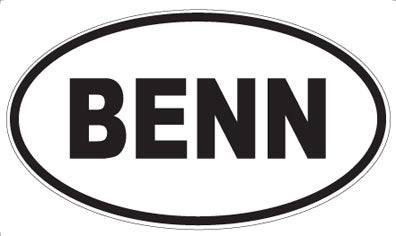 BENN - Oval Magnet