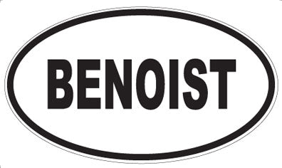 BENOIST - Oval Magnet