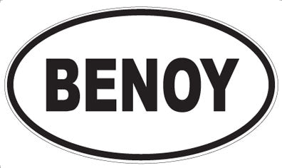 BENOY - Oval Magnet
