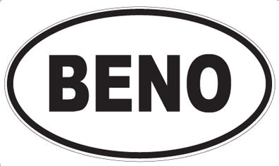 BENO - Oval Magnet