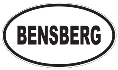 BENSBERG - Oval Magnet