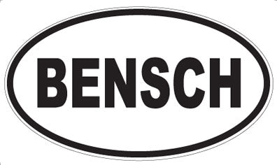 BENSCH - Oval Magnet