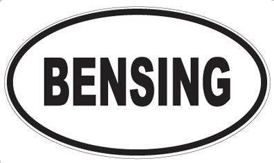 BENSING - Oval Magnet