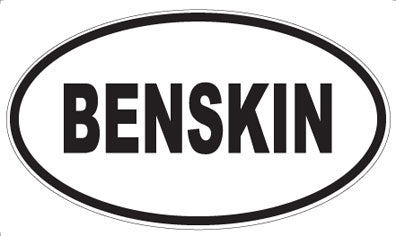 BENSKIN - Oval Magnet