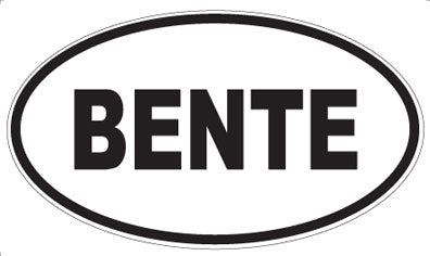 BENTE - Oval Magnet