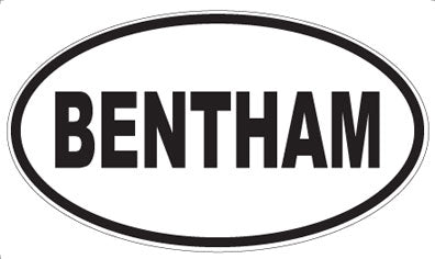 BENTHAM - Oval Magnet