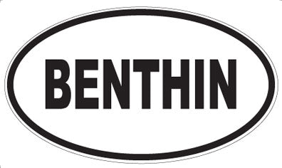 BENTHIN - Oval Magnet