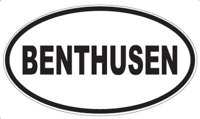 BENTHUSEN - Oval Magnet