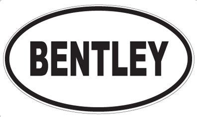 BENTLEY - Oval Magnet